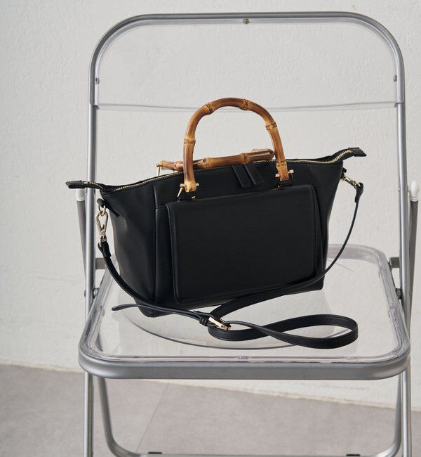  「【GALENA/ガレナ】バンブーハンドルBag」|トートバッグ|