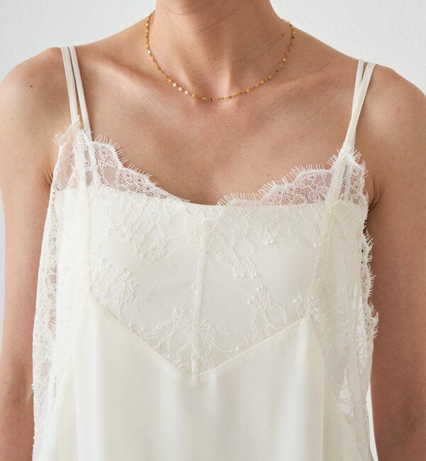  「レースシフォンキャミ」|シャツ・ブラウス|