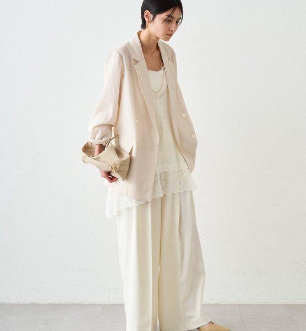  「レースシフォンキャミ」|シャツ・ブラウス|