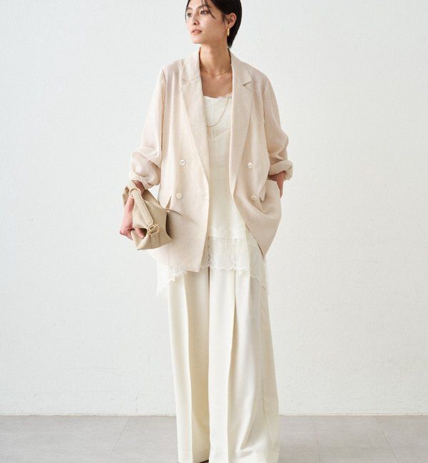  「レースシフォンキャミ」|シャツ・ブラウス|