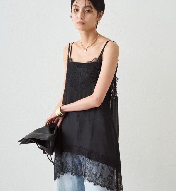  「レースシフォンキャミ」|シャツ・ブラウス|