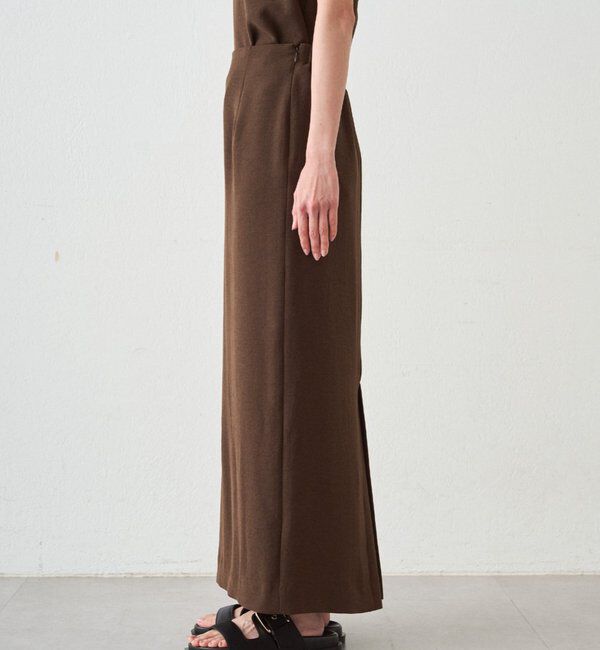  「ダブルジョーゼットタイトスカート」|スカート|