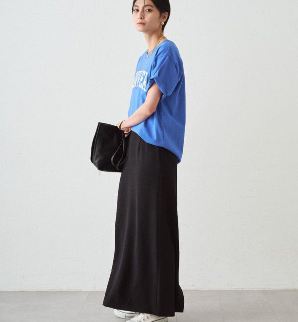  「ダブルジョーゼットタイトスカート」|スカート|