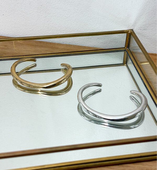  「【GALENA/ガレナ】ニュアンスラインバングル」|リング|