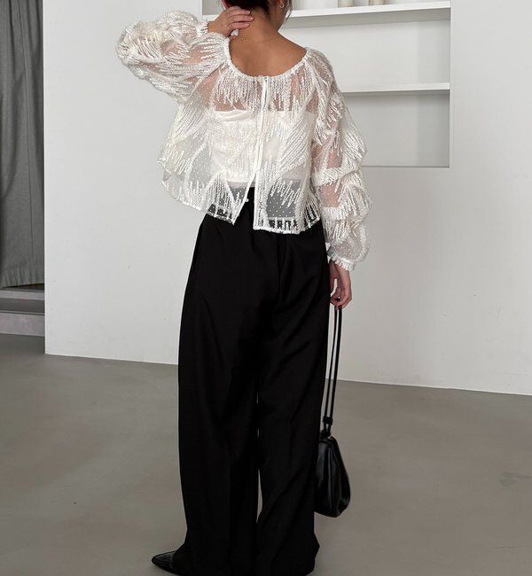  「【yuu企画】【サイズ展開あり】アシメウエストパンツ」|チノ|