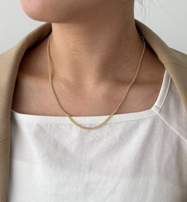  「〈GOLDY/ゴールディ〉ギザギザチェーンネックレス」|リング|