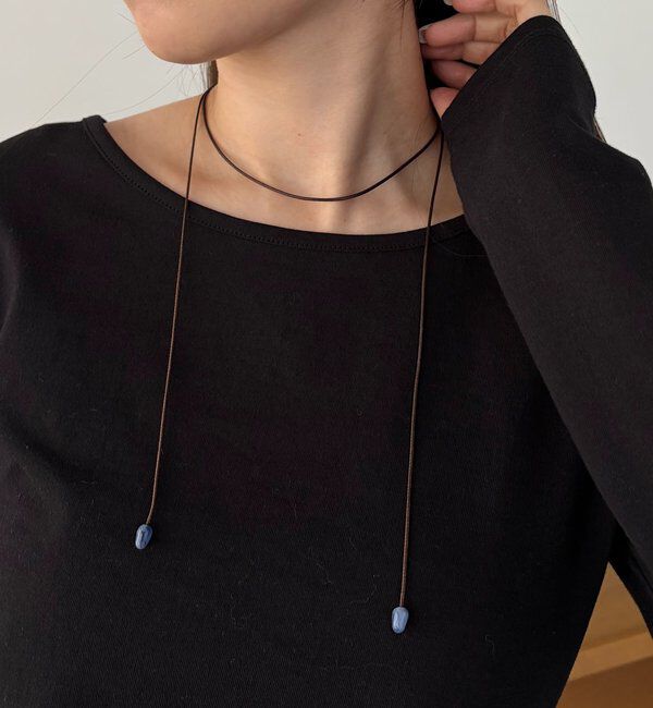  「〈GOLDY/ゴールディ〉ドロップコードチョーカー」|リング|