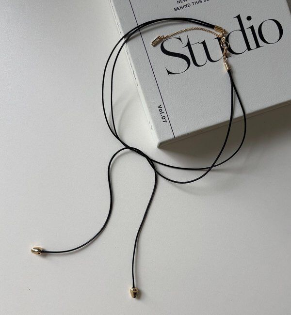  「〈GOLDY/ゴールディ〉ドロップコードチョーカー」|リング|