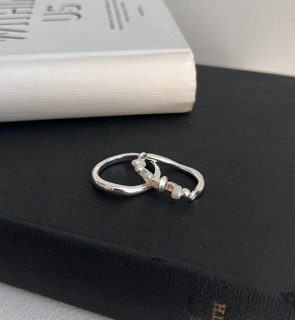  「〈GOLDY/ゴールディ〉ビーズMIX2SETリング」|リング|