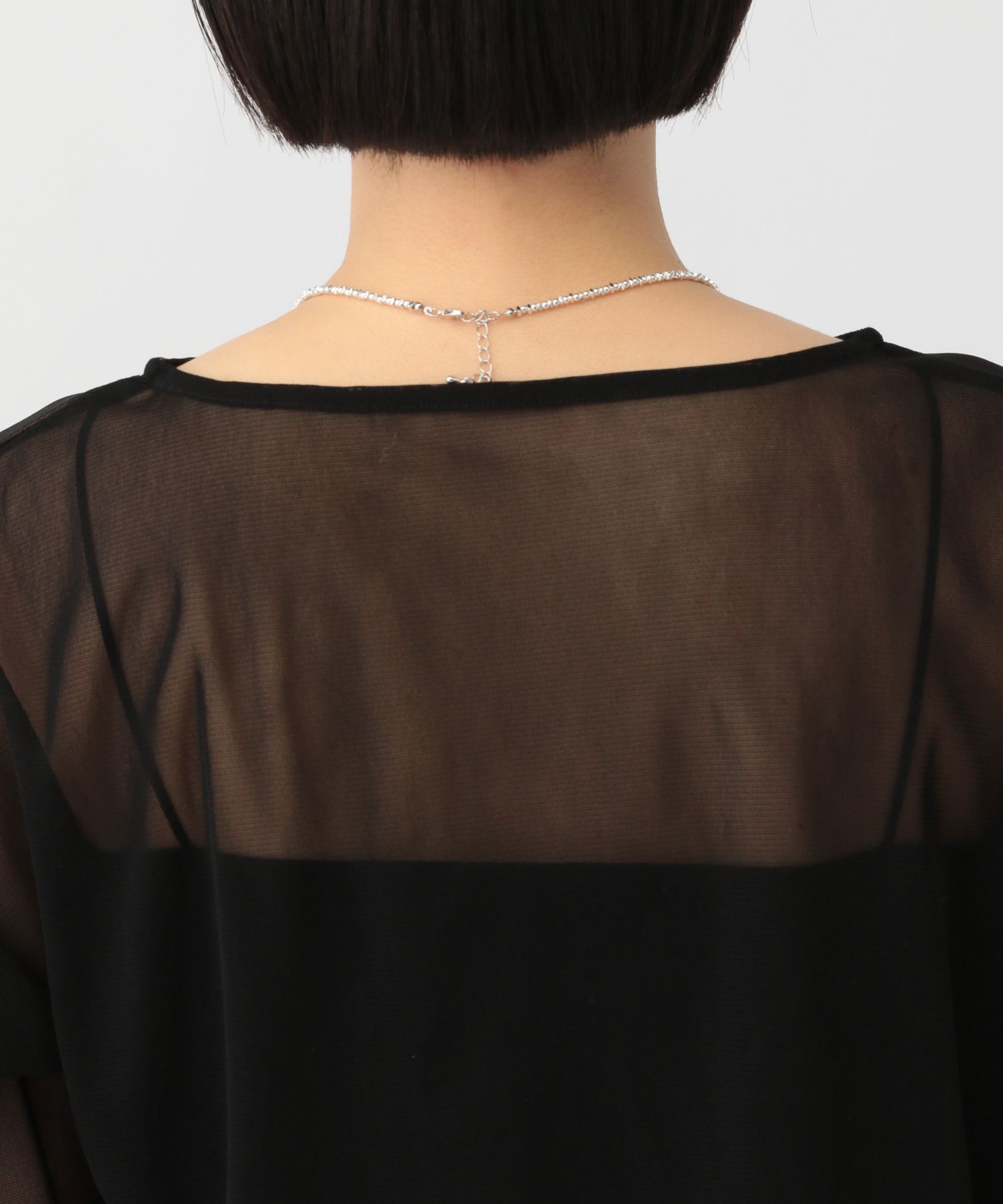 A part by 「チュールパフプルオーバー長袖」|シャツ・ブラウス|