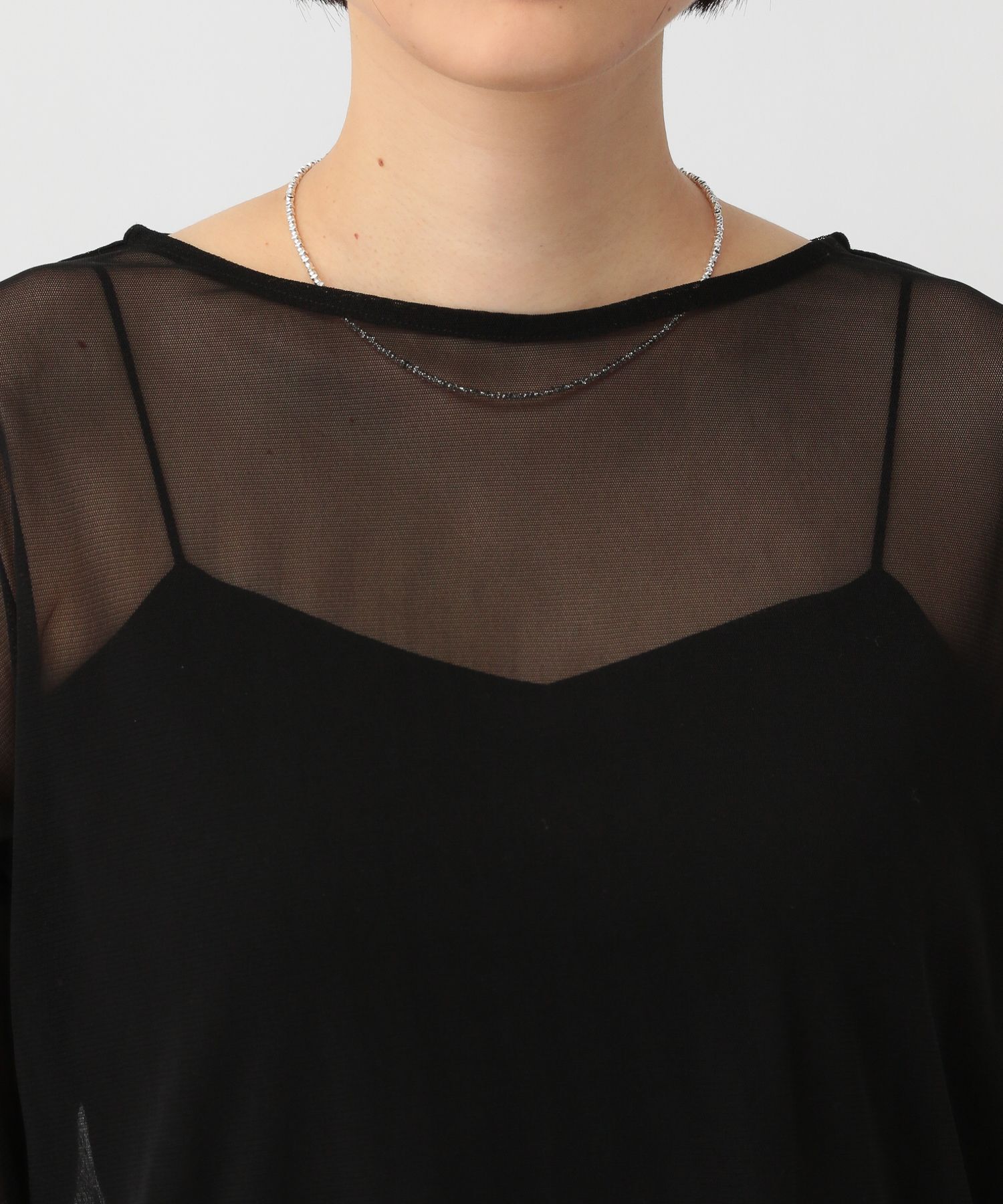 A part by 「チュールパフプルオーバー長袖」|シャツ・ブラウス|