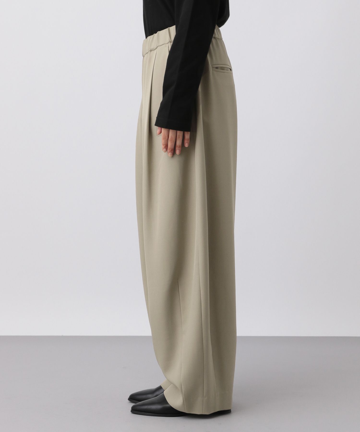 A part by 「スラックスコクーンボリュームパンツ」|スラックス|