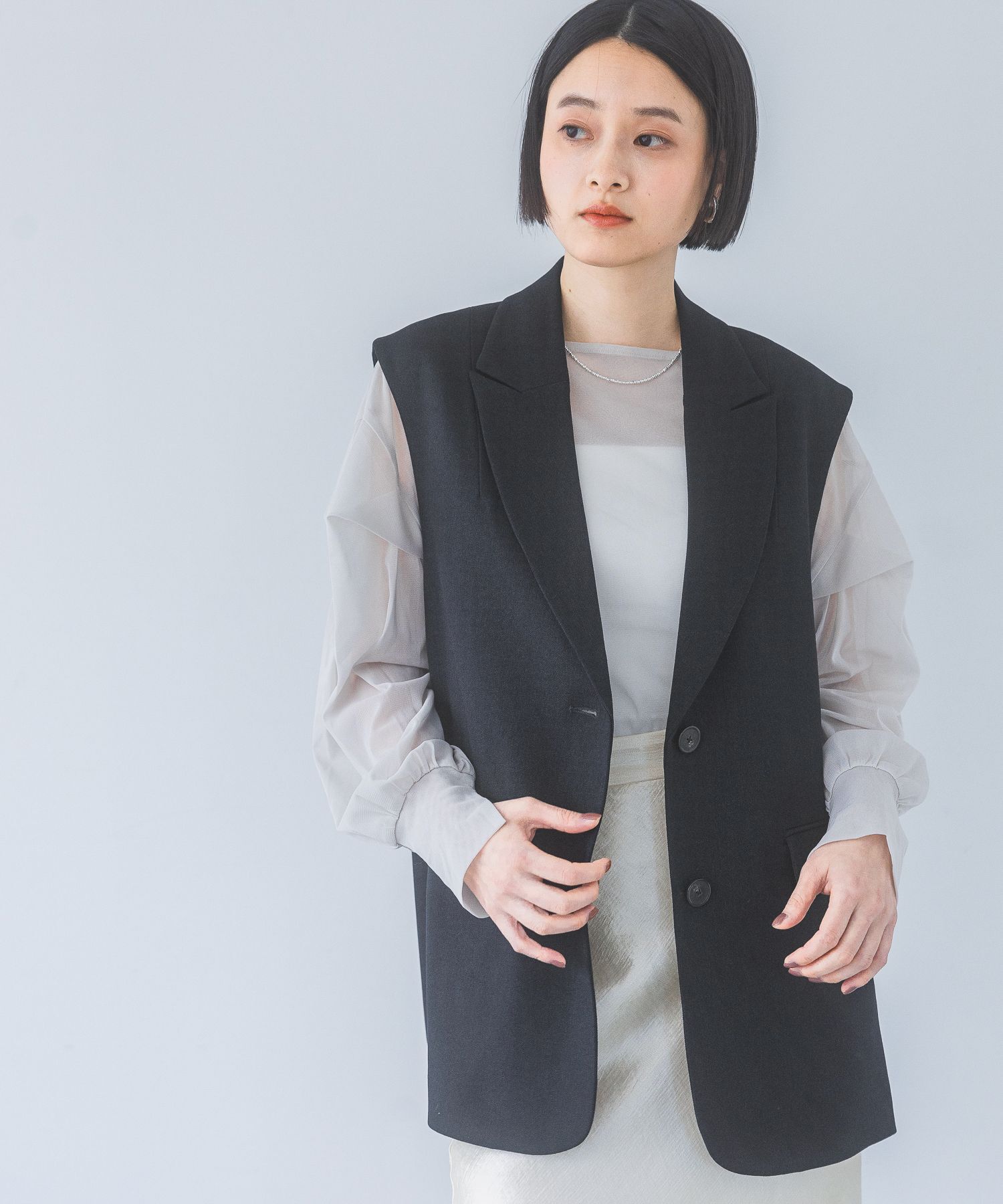 A part by 「【セットアップ対応】LNTサージベスト」|ベスト・ジレ|