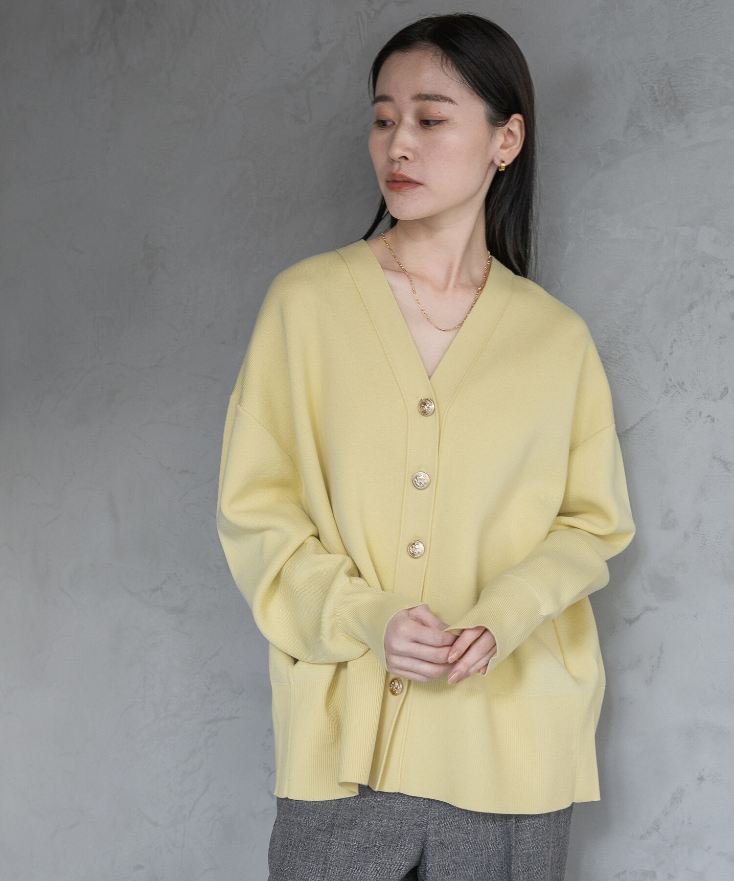 A part by 「【新色追加】スポンディッシュVカーディガン」|ニット・セーター|