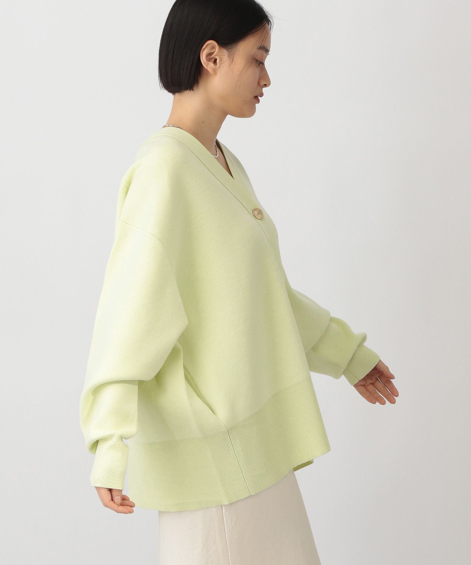 A part by 「【新色追加】スポンディッシュVカーディガン」|ニット・セーター|