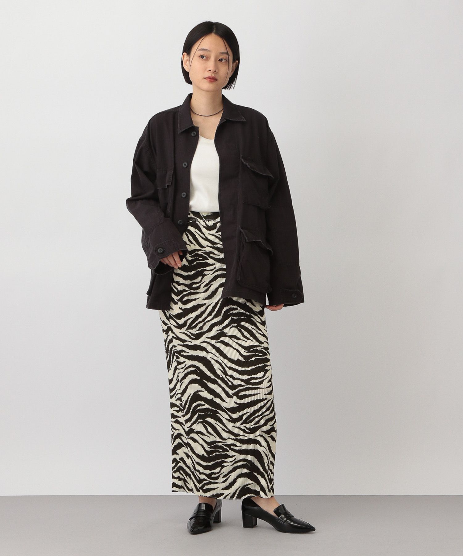 A part by 「【新色追加】プリーツイージータイトスカート2」|スカート|