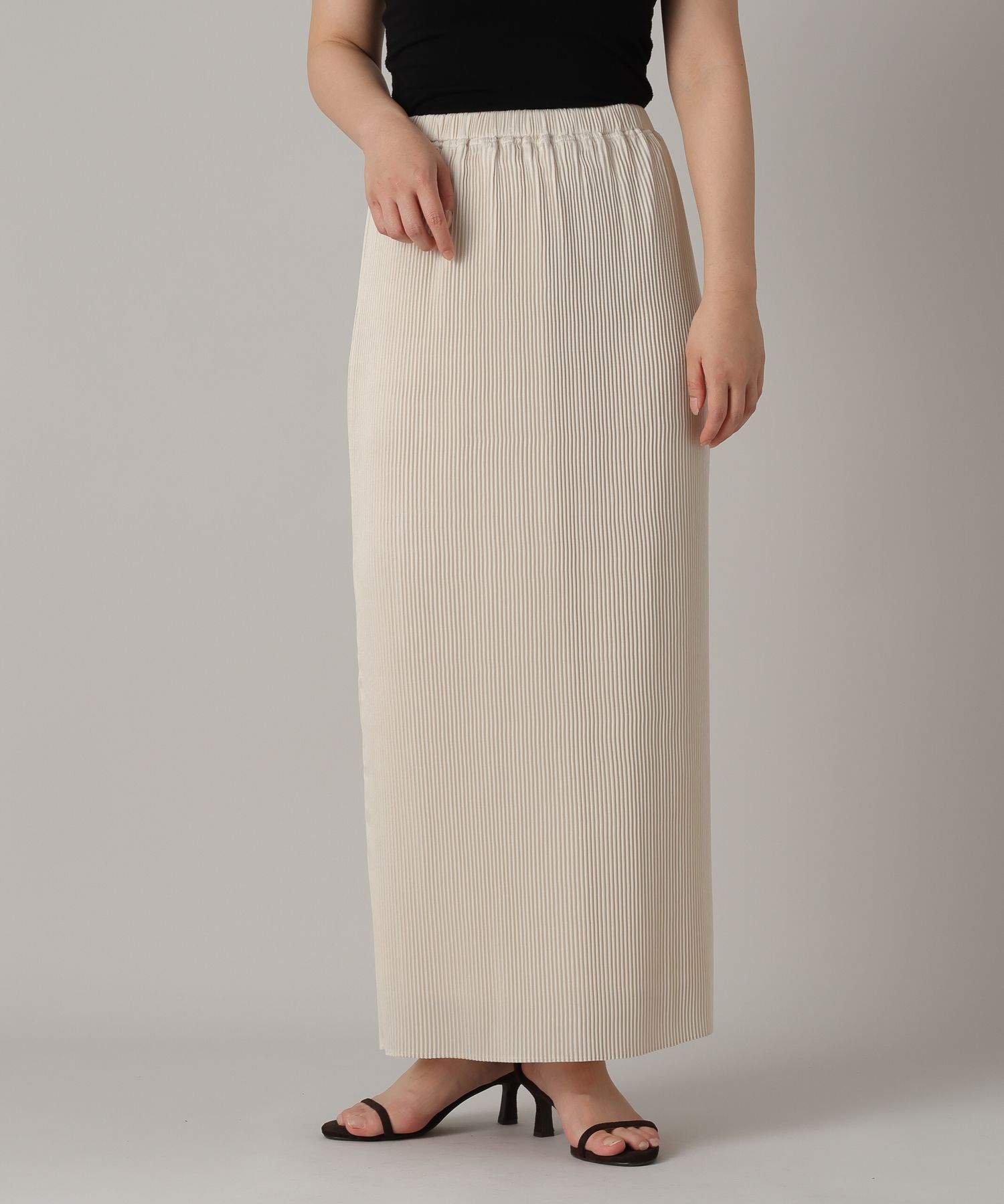 A part by 「【新色追加】プリーツイージータイトスカート2」|スカート|