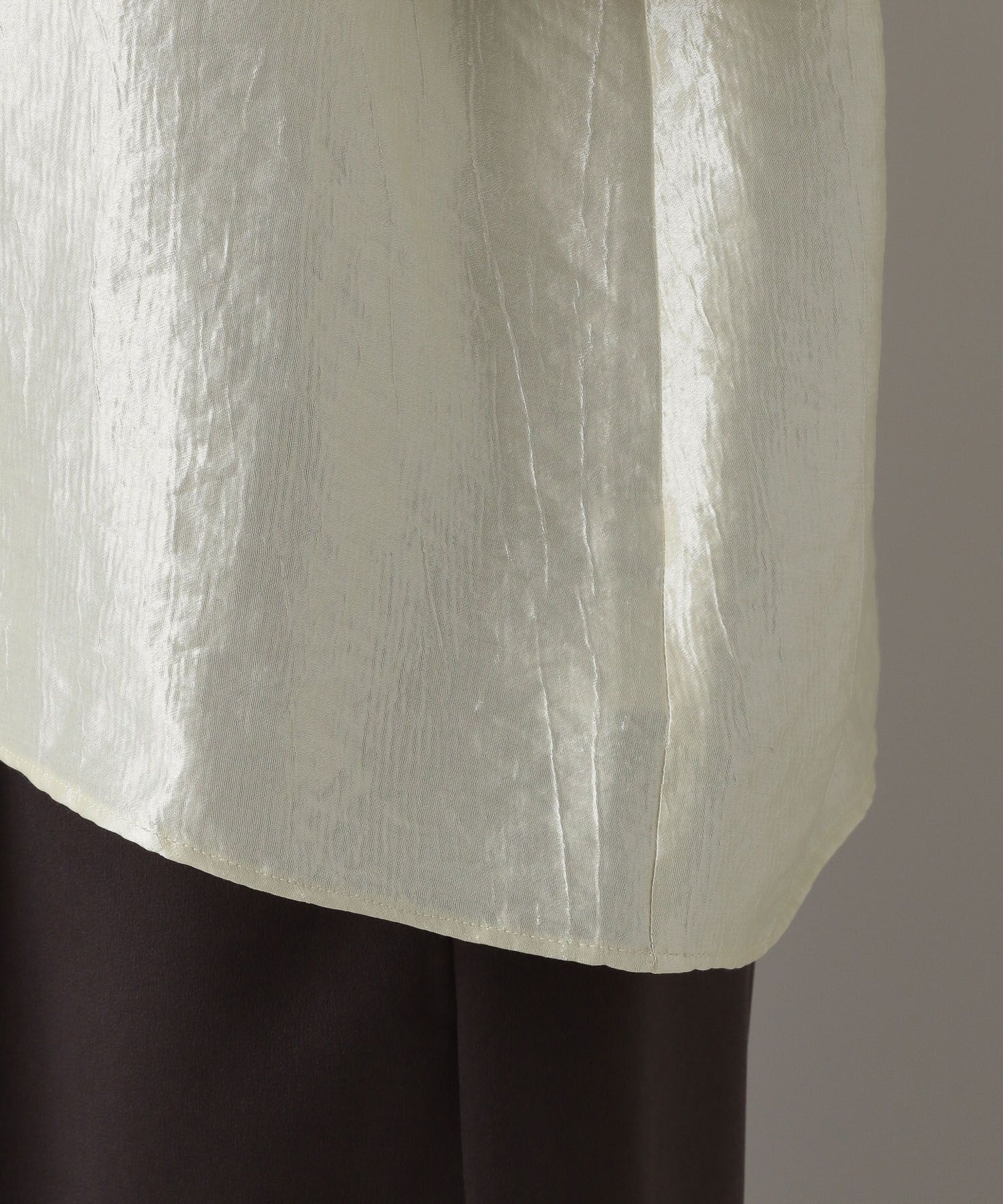 A part by 「ビックカラーラッフルブラウス」|シャツ・ブラウス|