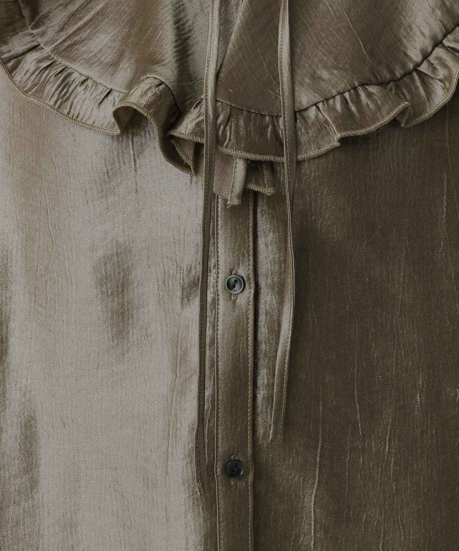 A part by 「ビックカラーラッフルブラウス」|シャツ・ブラウス|