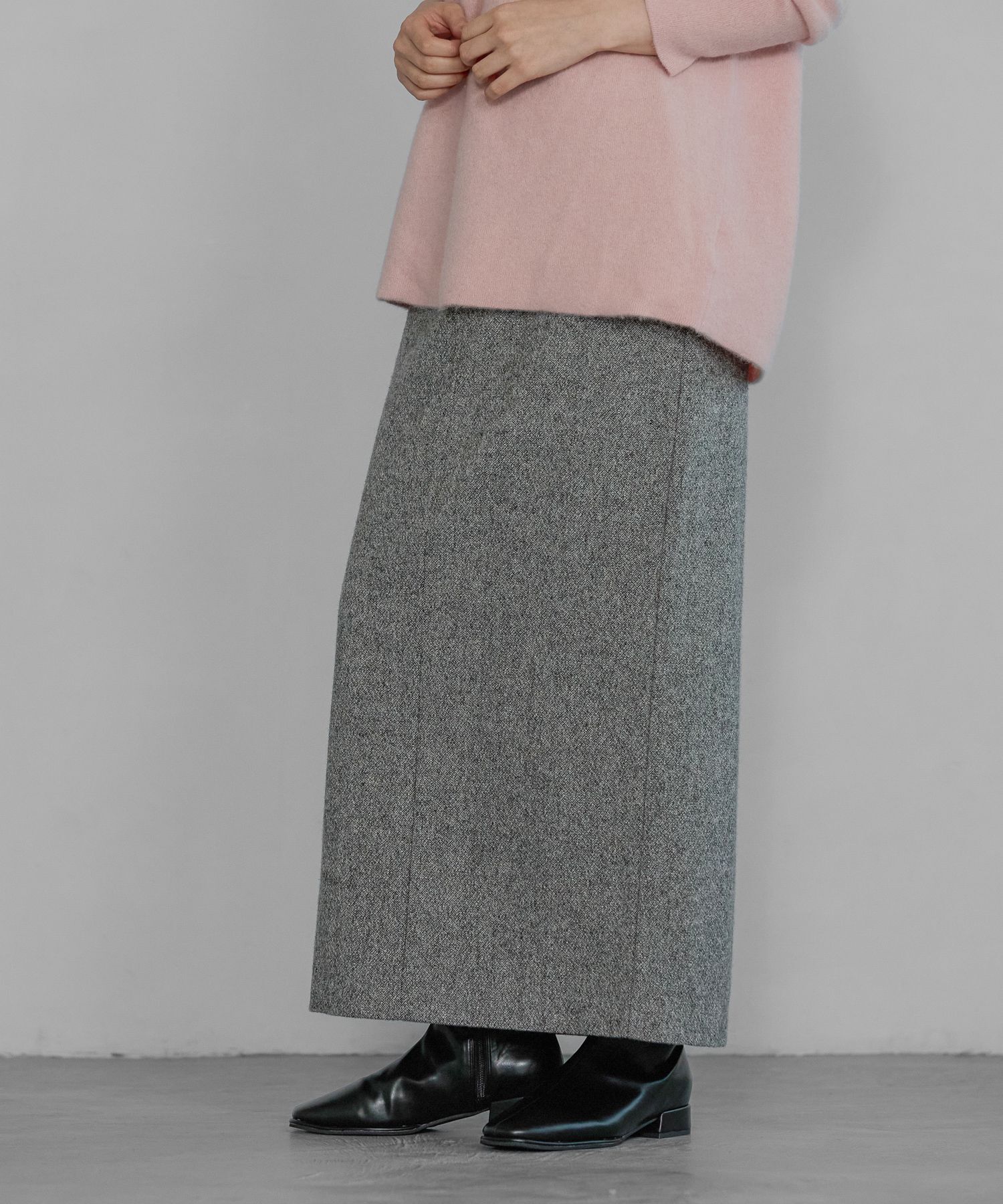 A part by 「シモーネラメツイードスカート」|スカート|