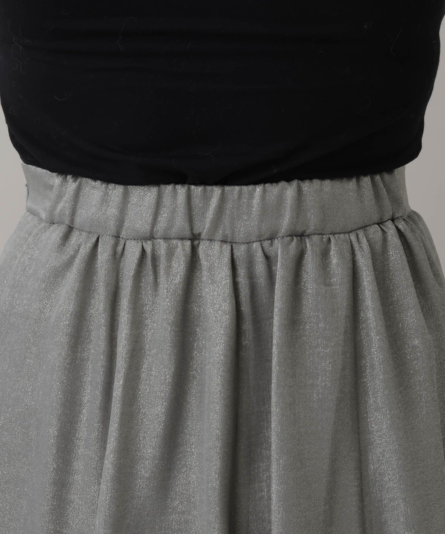 A part by 「ハクプリントキリカエフレアスカート」|スカート|