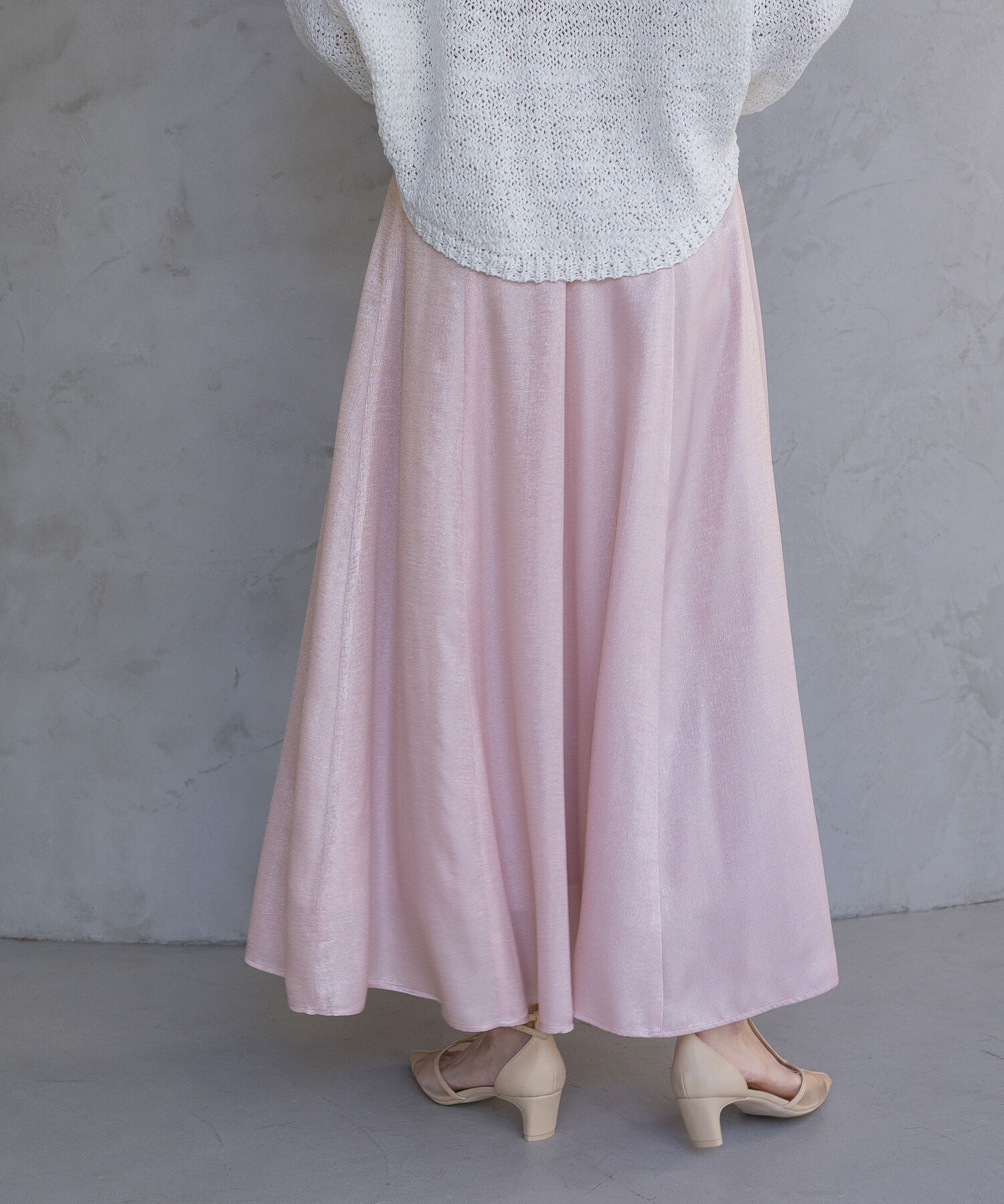 A part by 「ハクプリントキリカエフレアスカート」|スカート|