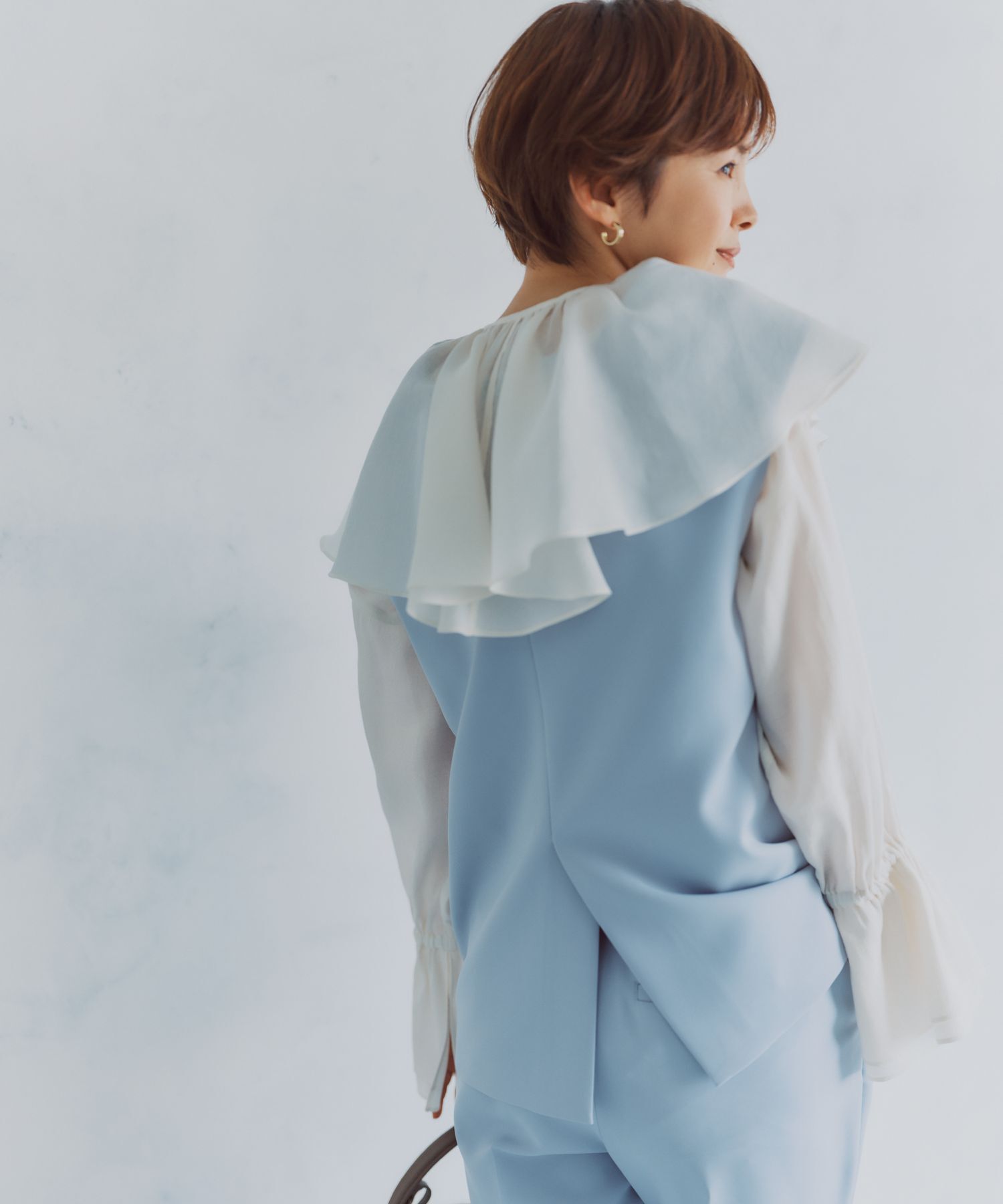  「【セレモニー】C＊ベストセットアップ」|ベスト・ジレ|