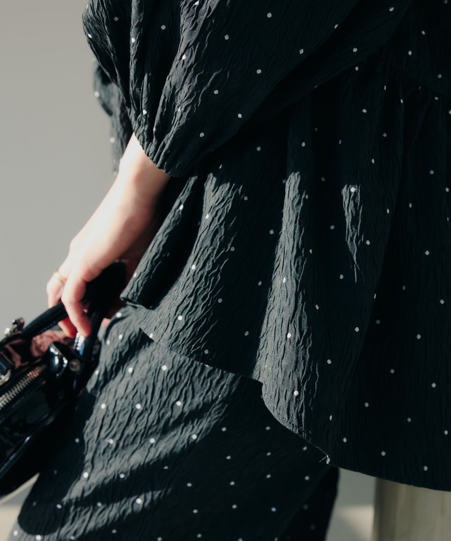  「【入卒／セレモニー】ジャガードテーパードパンツ」|スラックス|