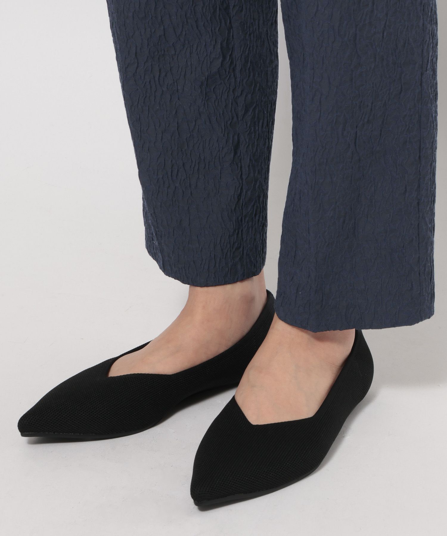  「【入卒／セレモニー】ジャガードテーパードパンツ」|スラックス|