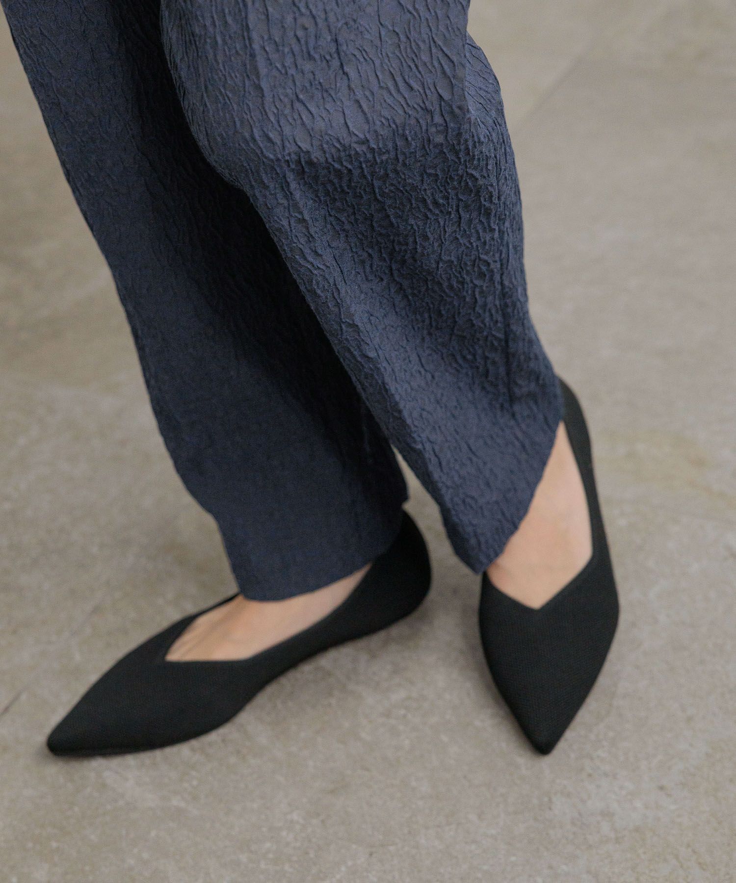  「【入卒／セレモニー】ジャガードテーパードパンツ」|スラックス|