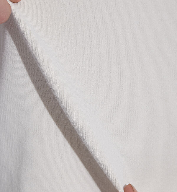 ABAHOUSE「ミラノリブ スムース プルオーバー ニット」|ニット・セーター|