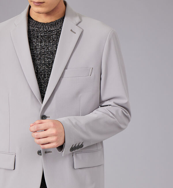 ABAHOUSE「【セットアップ対応/FLEX JACKET】マルチストレッチ ピケ セオアルファ」|その他|