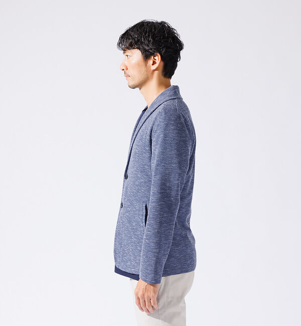 ABAHOUSE「【バーズアイ】ショールジャケット / サマージャケット」|その他|