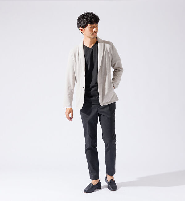 ABAHOUSE「【バーズアイ】ショールジャケット / サマージャケット」|その他|