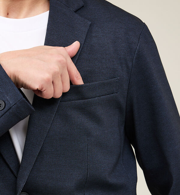 ABAHOUSE「【新型/上下2点セット】ポンチ セットアップ/スーツ ジャケット＆スラックス」|スーツ|