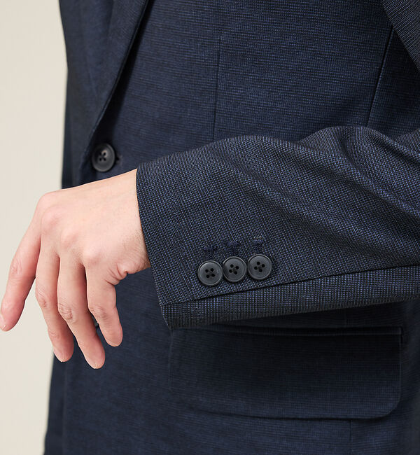 ABAHOUSE「【新型/上下2点セット】ポンチ セットアップ/スーツ ジャケット＆スラックス」|スーツ|