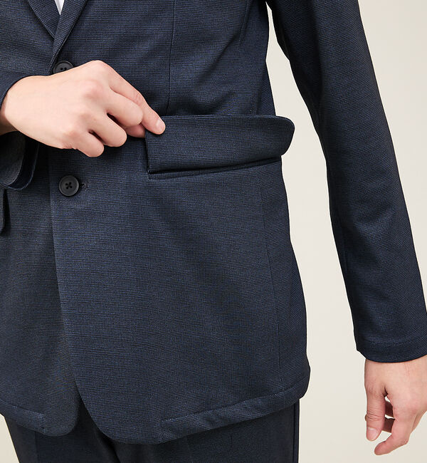 ABAHOUSE「【新型/上下2点セット】ポンチ セットアップ/スーツ ジャケット＆スラックス」|スーツ|