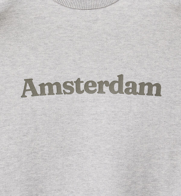 ABAHOUSE「スウェットライク ロゴニット プルオーバー」|ニット・セーター|