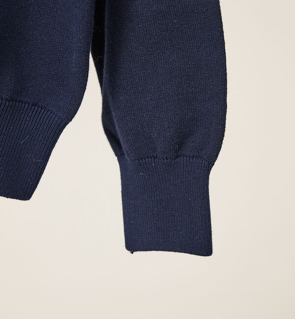 ABAHOUSE「スウェットライク ロゴニット プルオーバー」|ニット・セーター|