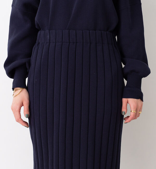 Rouge vif「ニットタイトスカート」|スカート|