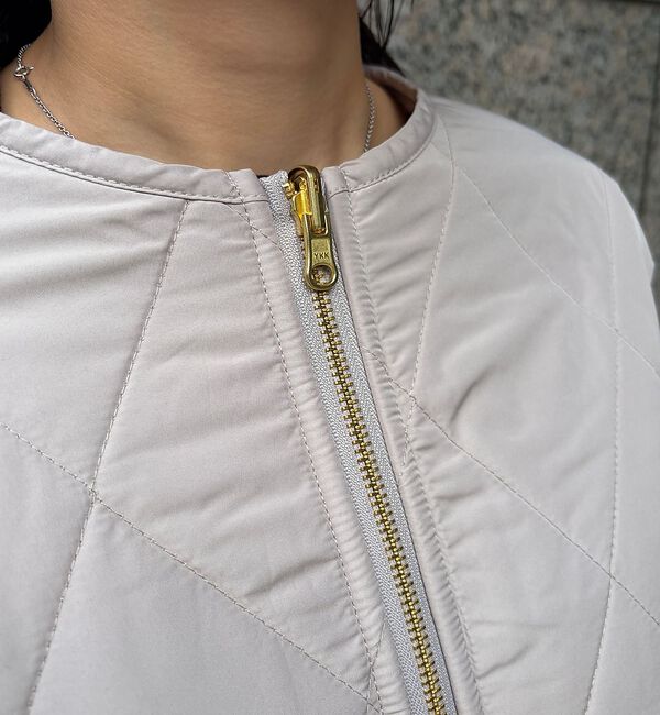 Rouge vif「リバーシブルパネトレーションファーキルトブルゾン」|ブルゾン・スタジャン|