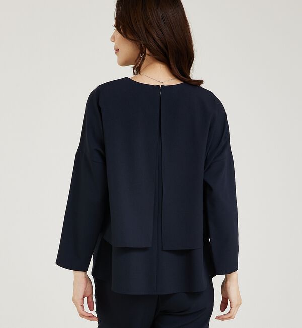 abahouse mavie「【エニデイカセット】ノーカラージャケット＆バックフレアパンツセットアップ」|スーツ|