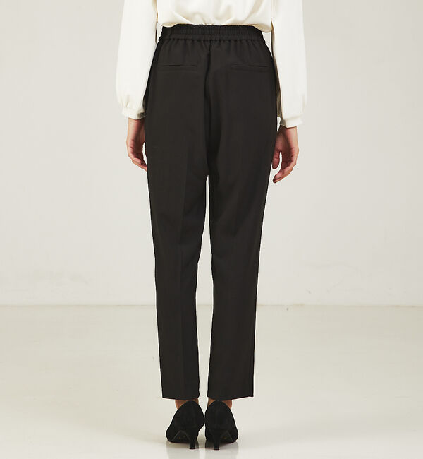 abahouse mavie「【エニデイカセット】タックテーパードパンツ」|スラックス|