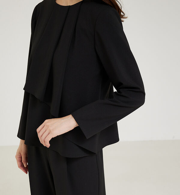 abahouse mavie「【エニデイカセット】タックフレアーブラウス」|シャツ・ブラウス|