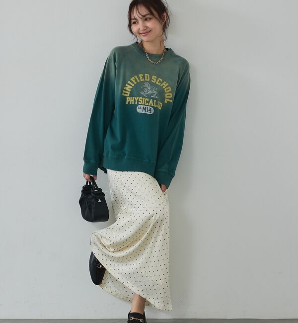 abahouse mavie「ドットマーメイドスカート」|スカート|