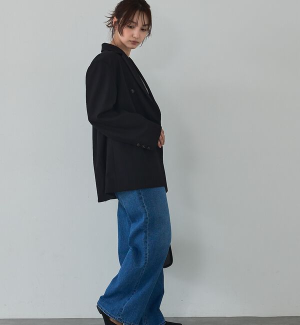 abahouse mavie「【総裏】ダブルジャケット/フリーサイズ/春アウター/長袖/春服」|その他|