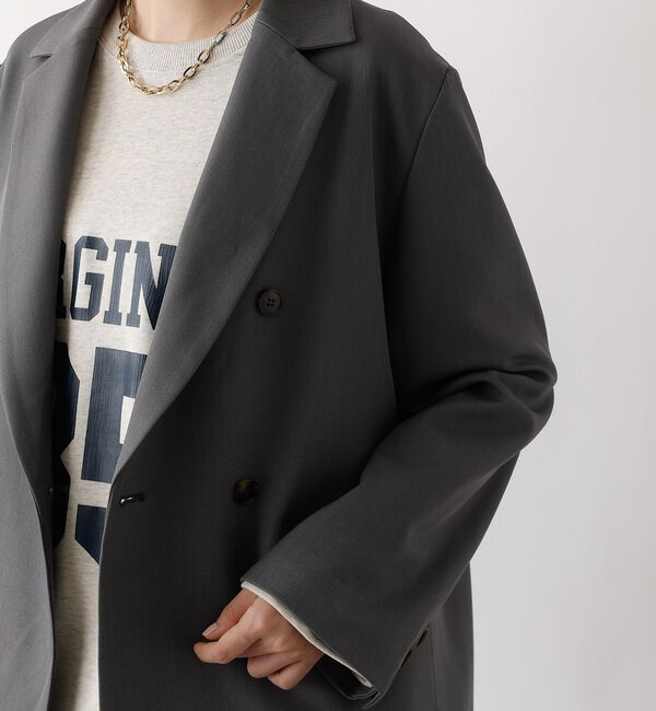 abahouse mavie「【総裏】ダブルジャケット/フリーサイズ/春アウター/長袖/春服」|その他|