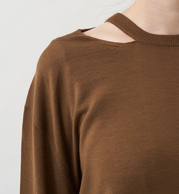 The Store by C' 「【COCUCA】カットオフプルオーバーニット」|ニット・セーター|