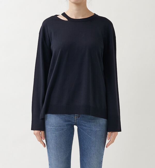 The Store by C' 「【COCUCA】カットオフプルオーバーニット」|ニット・セーター|