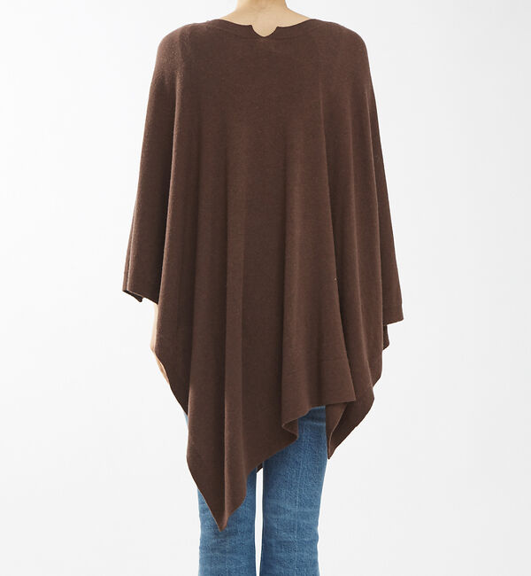 The Store by C' 「【COCUCA】カシミヤドレープニットポンチョ」|ニット・セーター|